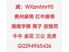 青赤黄，免押红中麻将群二维码